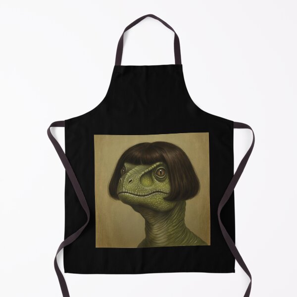 Item preview, Funny Dinosaur With Bob Haircut Prehistoric Comedy Art designed and sold by elderberry.