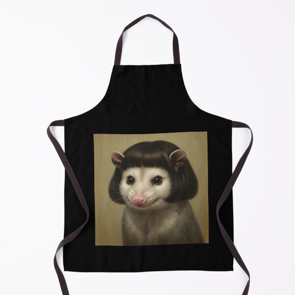 Item preview, Opossum With Bob Haircut Funny Woodland Critter Art designed and sold by elderberry.