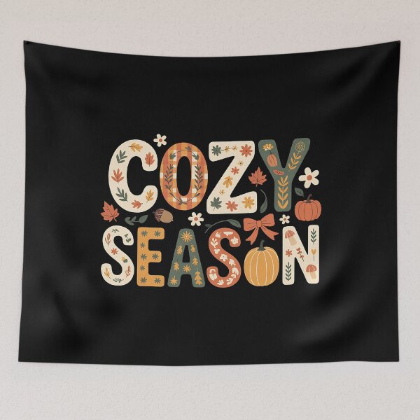 Item preview, Cozy Season Autumn Fall Vibes Halloween Thanksgiving Pumpkin designed and sold by BakeryDozen.