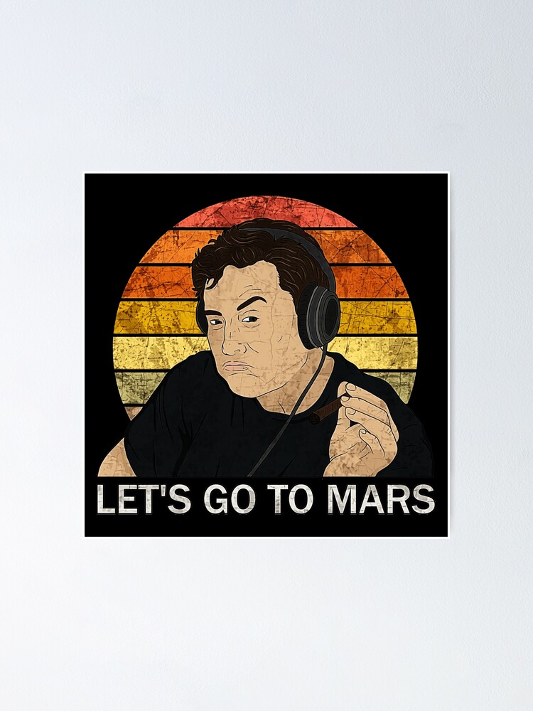 Thumbnail 1 of 3, Poster, Elon Musk  designed and sold by clearingthy.