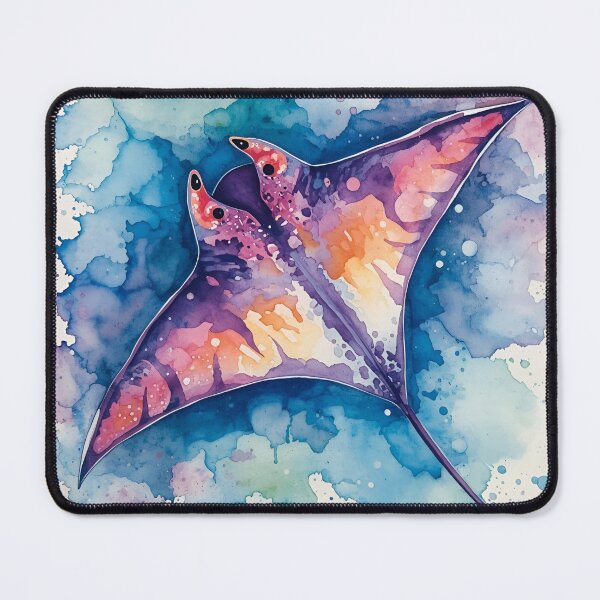 Item preview, Spiritual Manta Ray Coastal Calm designed and sold by ImDrawn8.