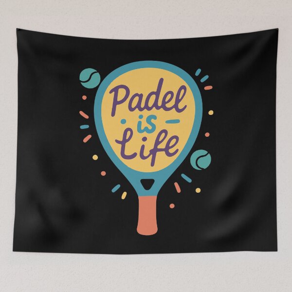 Item preview, Padel Is Life Padel Tennis Paddle Fun designed and sold by LuminOrb.
