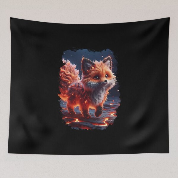 Item preview, Fire Spirit Fox designed and sold by El Hermano Gym.