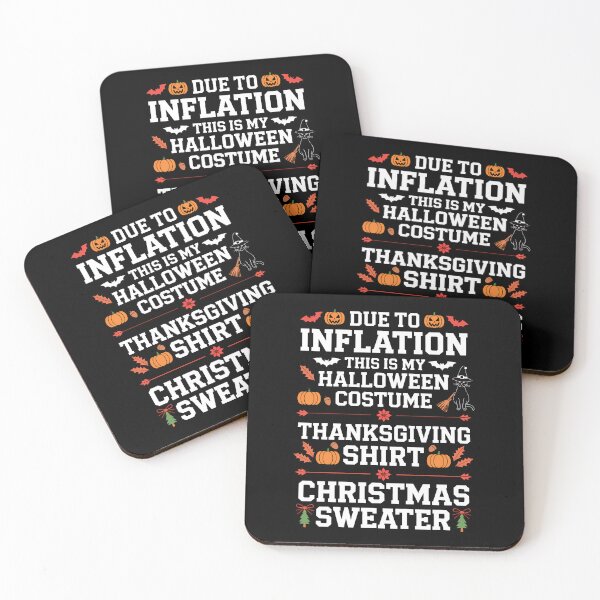 Item preview, Due to Inflation Funny Holiday Costume designed and sold by BakeryDozen.