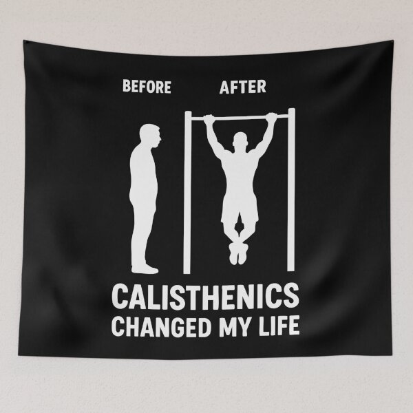Item preview, Calisthenics Changed My Life Fitness Gym Workout designed and sold by LuminOrb.