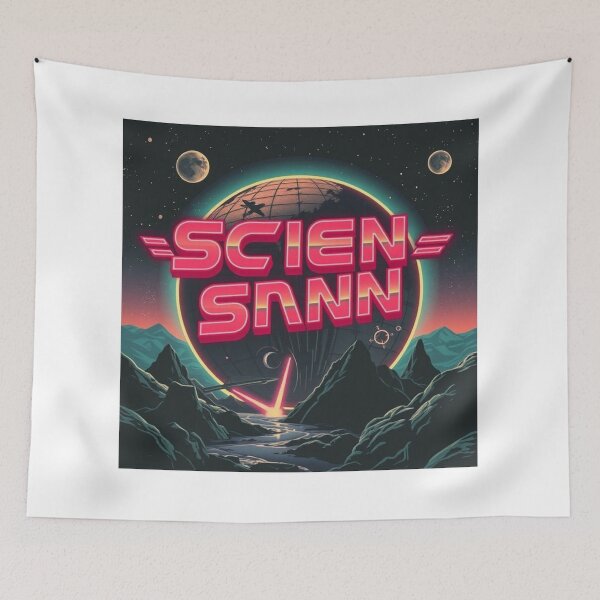 Item preview, Retro Sci-Fi Cosmos Typography Poster designed and sold by 1TruthMatrix.