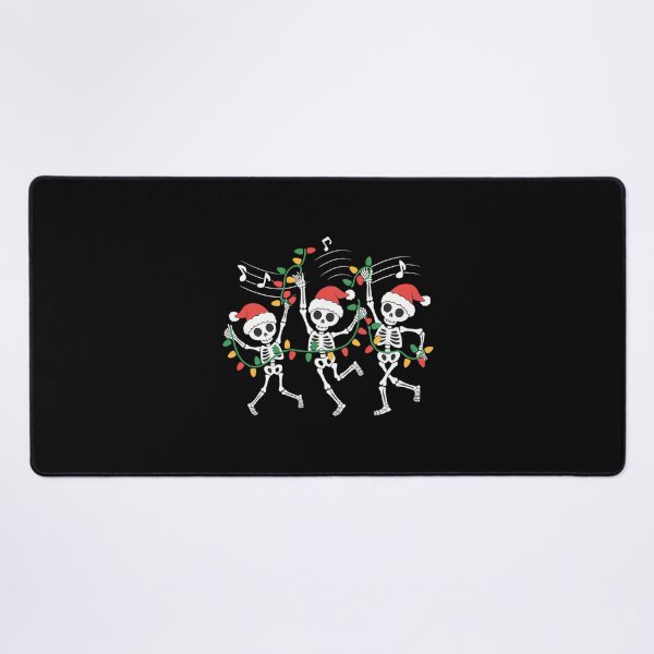 Item preview, Xmas Christmas Skeleton Dancing With Candy Cane designed and sold by LeeEvans222.