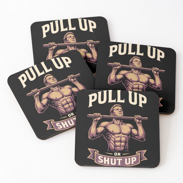 Item preview, Pull Up Or Shut Up Calisthenics Fitness Workout designed and sold by LuminOrb.