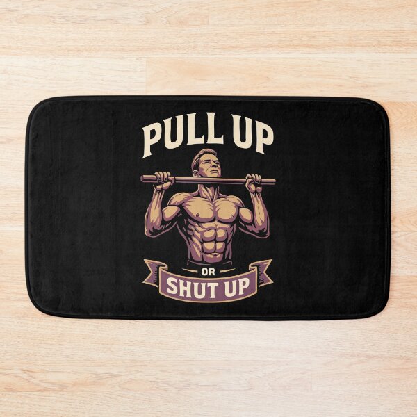 Item preview, Pull Up Or Shut Up Calisthenics Fitness Workout designed and sold by LuminOrb.