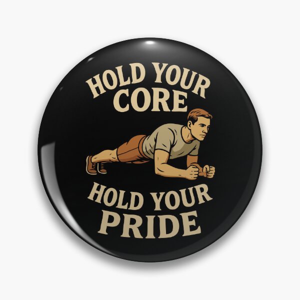 Item preview, Hold Your Core Pride Calisthenics Fitness Gym designed and sold by LuminOrb.