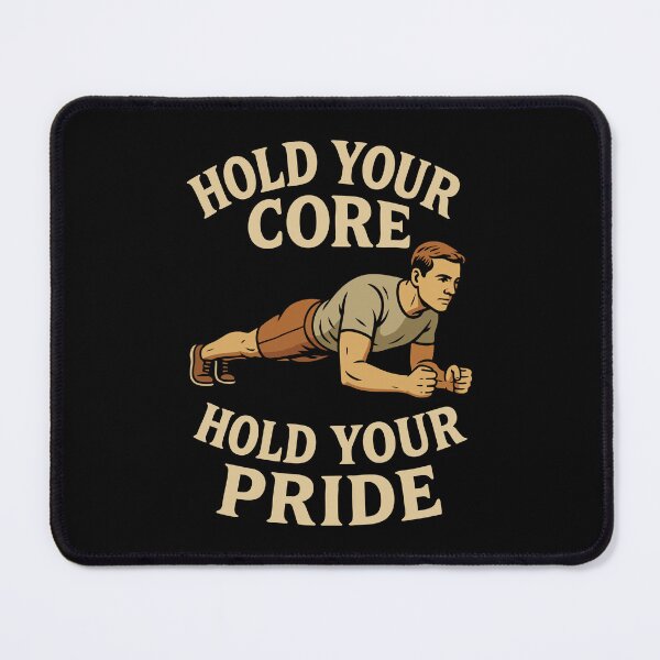 Item preview, Hold Your Core Pride Calisthenics Fitness Gym designed and sold by LuminOrb.