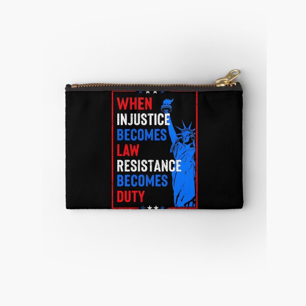 Item preview, When Injustice Becomes Law Resistance Becomes Duty: No Kings designed and sold by RenettaFunky.