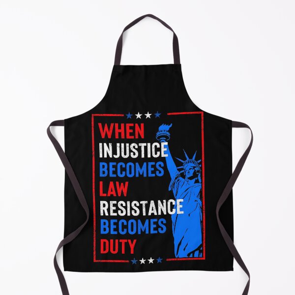 Item preview, When Injustice Becomes Law Resistance Becomes Duty: No Kings designed and sold by RenettaFunky.