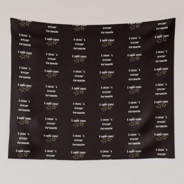 Item preview, "I Don`t Wear Brands, I`m one"  gifts for self-confident people designed and sold by Nikoverse.