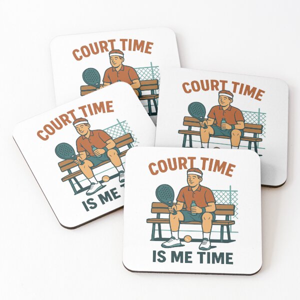 Item preview, Court Time Is Me Time Padel Tennis Play designed and sold by LuminOrb.