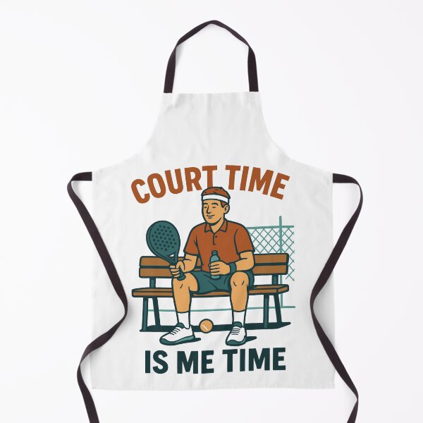 Item preview, Court Time Is Me Time Padel Tennis Play designed and sold by LuminOrb.