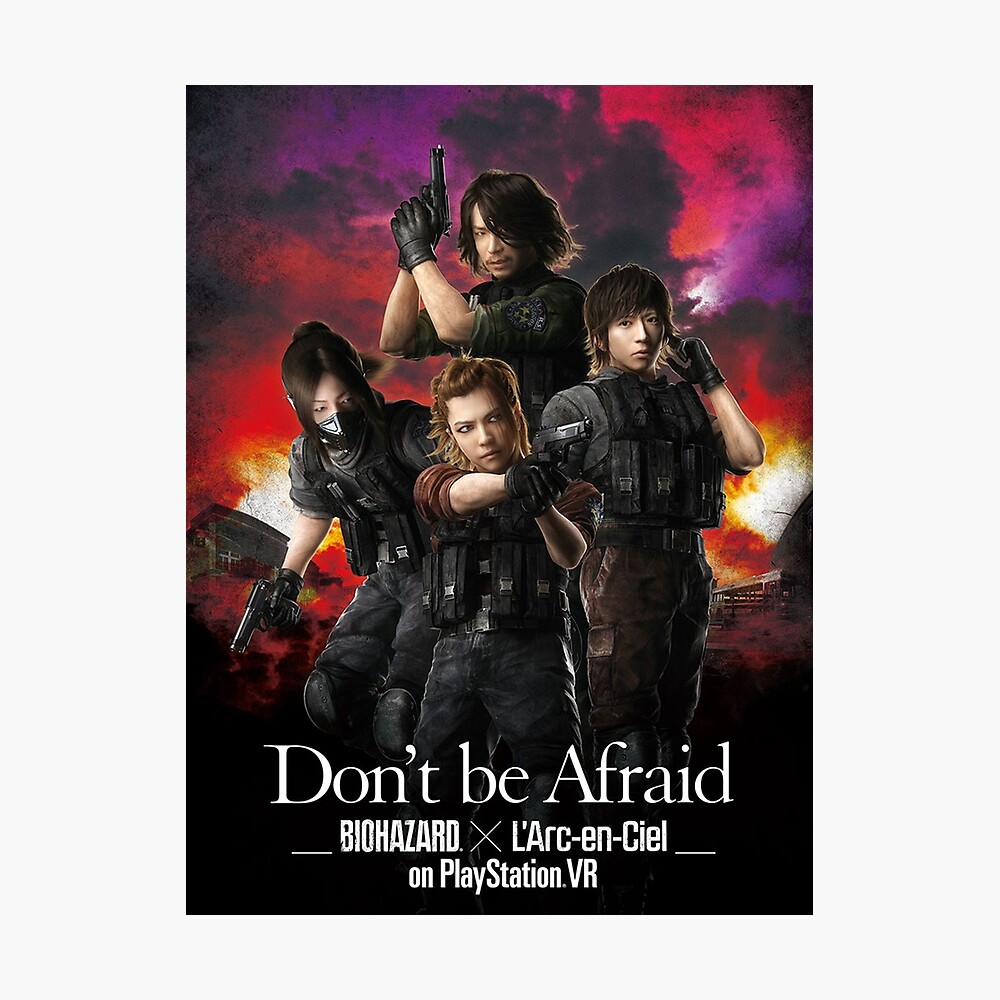 L Arc En Ciel Don T Be Afraid S T A R S Poster For Sale By Koalamekrazy Redbubble