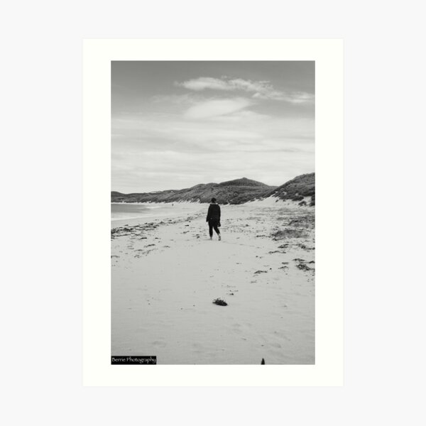 Lone Walker Art Print
