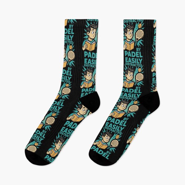 Item preview, Easily Distracted By Padel Funny Sport designed and sold by LuminOrb.