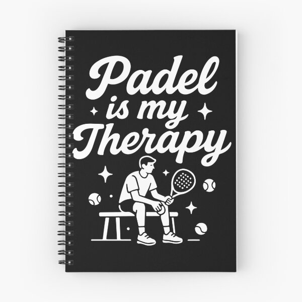 Item preview, Padel Is My Therapy Funny Sport Design designed and sold by LuminOrb.