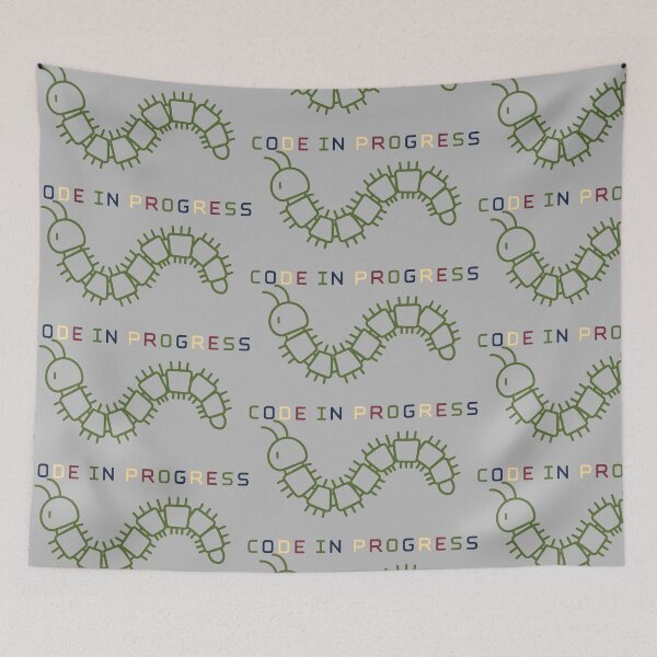 Item preview, Colorful Code with a Robotic Caterpillar designed and sold by SplashTastic.