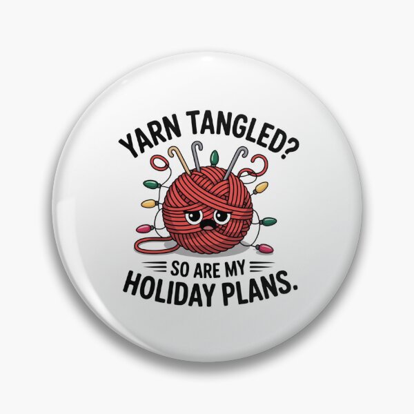 Item preview, Funny Tangled Yarn Holiday Crochet Design designed and sold by smilesupplyco..