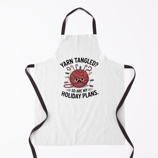 Item preview, Funny Tangled Yarn Holiday Crochet Design designed and sold by smilesupplyco..