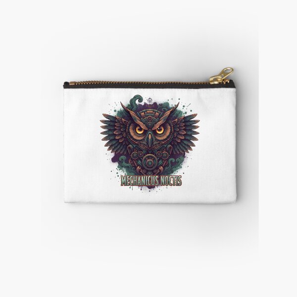 Item preview, Mechanicus Noctis Steampunk Owl with Gears and Clockwork Design designed and sold by NewYorkColours.