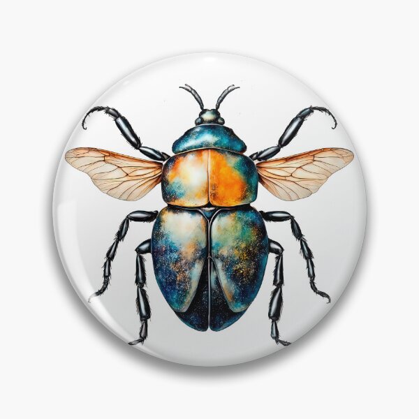 Item preview, Vintage Entomology Beetle Art designed and sold by LanaGustavsson.
