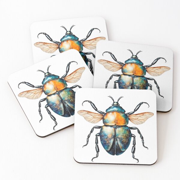 Item preview, Vintage Entomology Beetle Art designed and sold by LanaGustavsson.