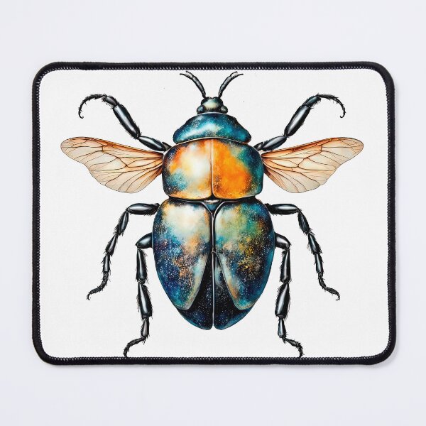 Item preview, Vintage Entomology Beetle Art designed and sold by LanaGustavsson.
