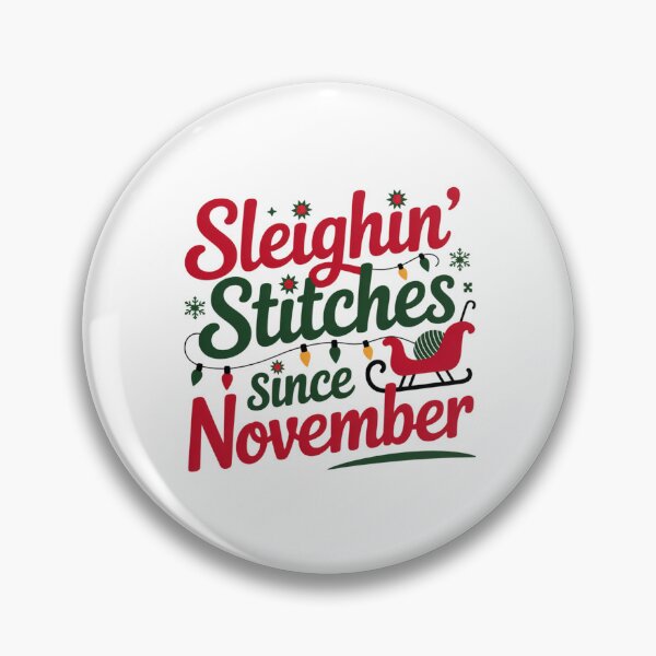 Item preview, Christmas Crafting Sleighin' Stitches Since November designed and sold by smilesupplyco..