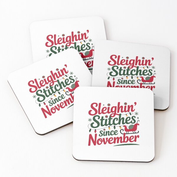 Item preview, Christmas Crafting Sleighin' Stitches Since November designed and sold by smilesupplyco..