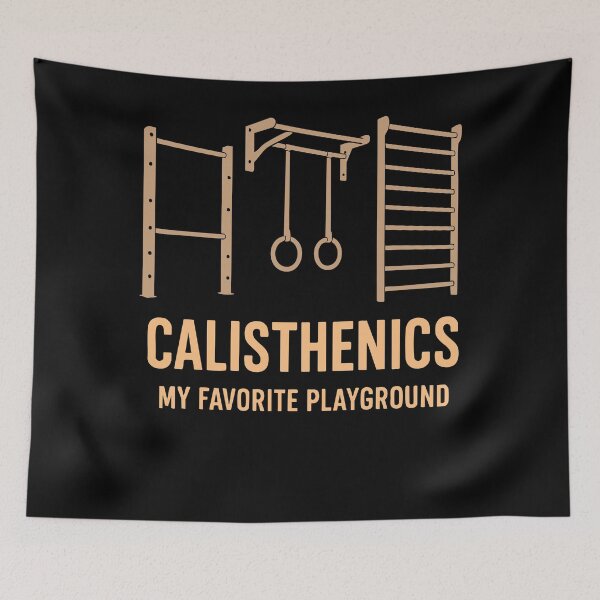 Item preview, Calisthenics My Favorite Playground Fitness Gym designed and sold by LuminOrb.