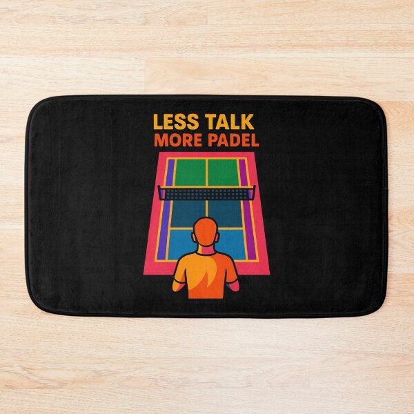 Item preview, Less Talk More Padel Tennis Funny Design designed and sold by LuminOrb.