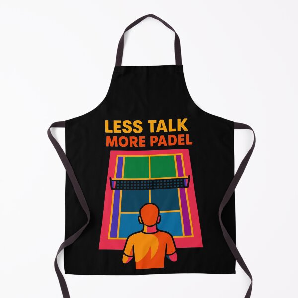 Item preview, Less Talk More Padel Tennis Funny Design designed and sold by LuminOrb.
