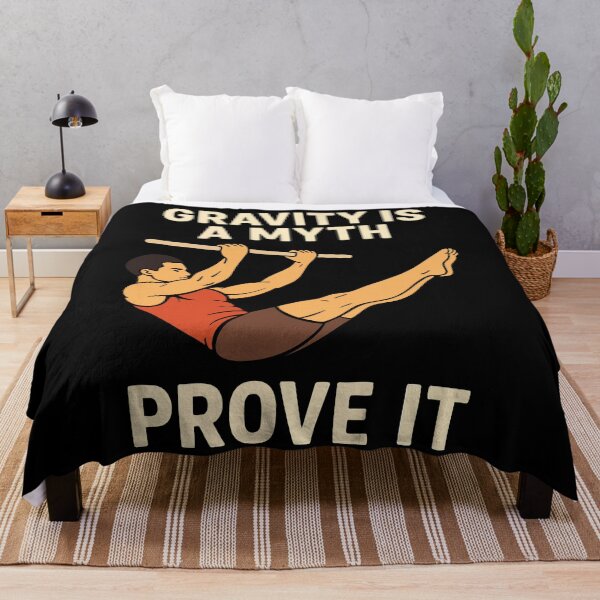 Item preview, Gravity Is A Myth Prove It Calisthenics Fitness designed and sold by LuminOrb.