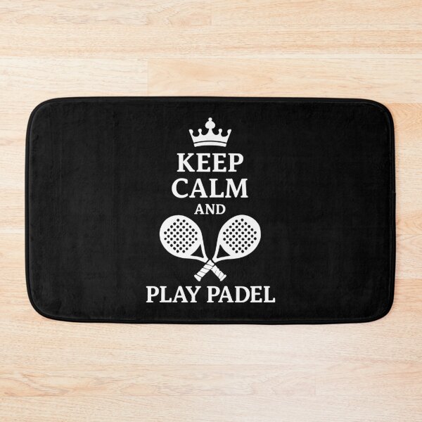 Item preview, Keep Calm And Play Padel Tennis Funny Sport designed and sold by LuminOrb.