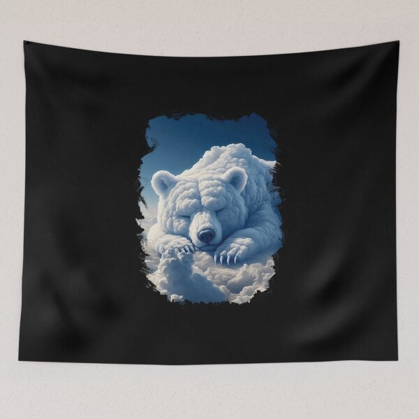 Item preview, Dreaming Polar Bear designed and sold by El Hermano Gym.