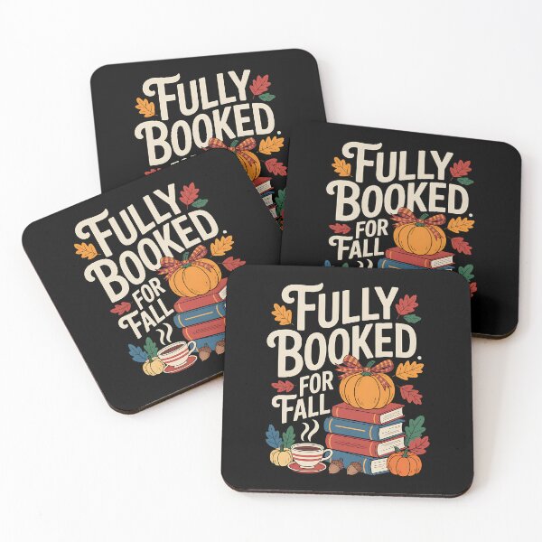 Item preview, Fully Booked for Fall Books Pumpkin Autumn Thanksgiving funny designed and sold by BakeryDozen.