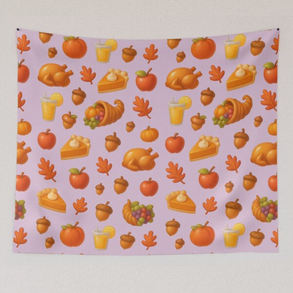 Item preview, Golden Harvest Harmony — Seamless Thanksgiving  designed and sold by Nest & Thread.