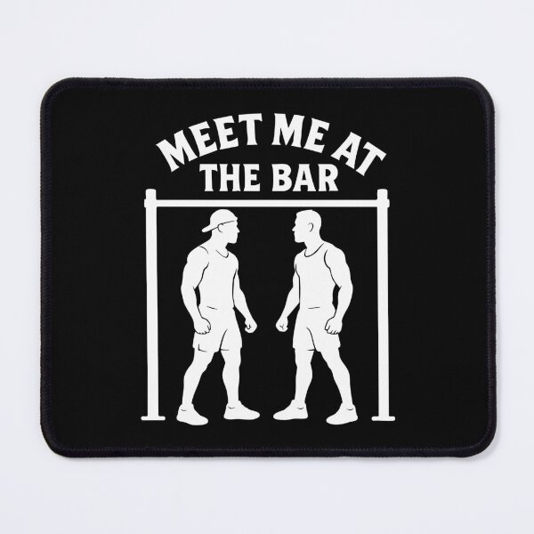 Item preview, Calisthenics Training Meet Me At The Bar Workout designed and sold by LuminOrb.