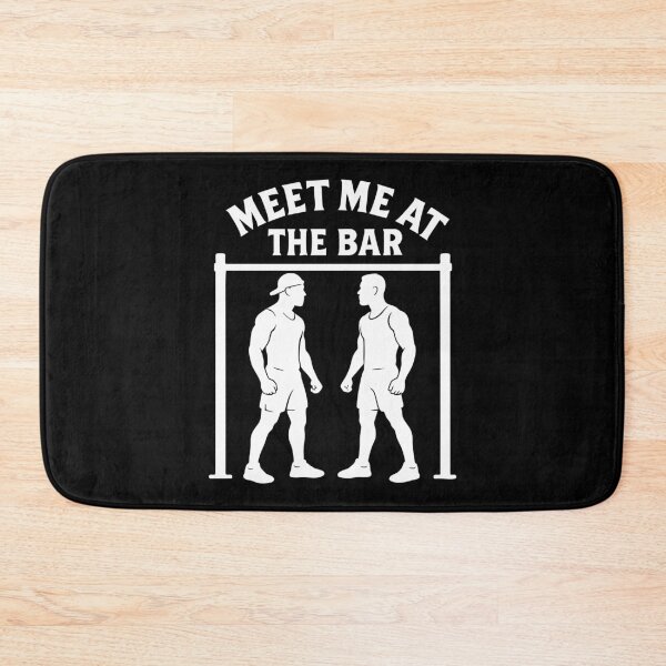 Item preview, Calisthenics Training Meet Me At The Bar Workout designed and sold by LuminOrb.