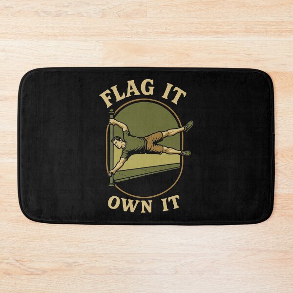 Item preview, Flag It Own It Calisthenics Fitness Gym Workout designed and sold by LuminOrb.