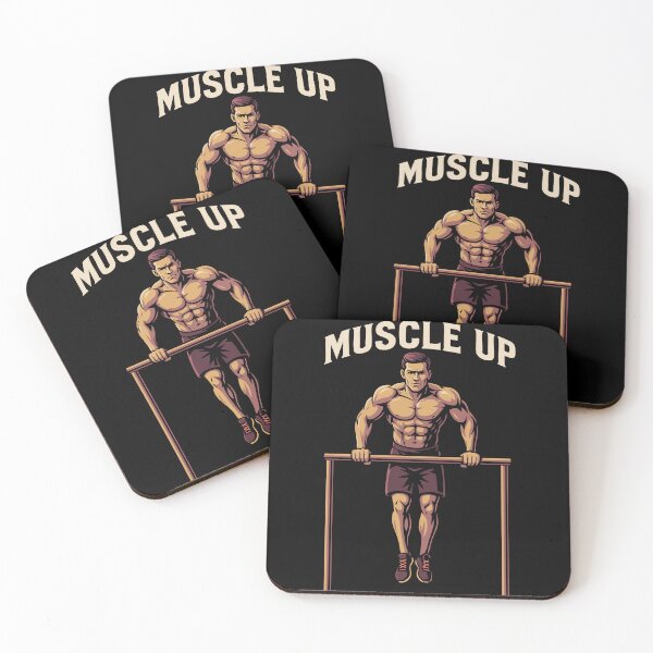 Item preview, Muscle Up Calisthenics Fitness Gym Training designed and sold by LuminOrb.
