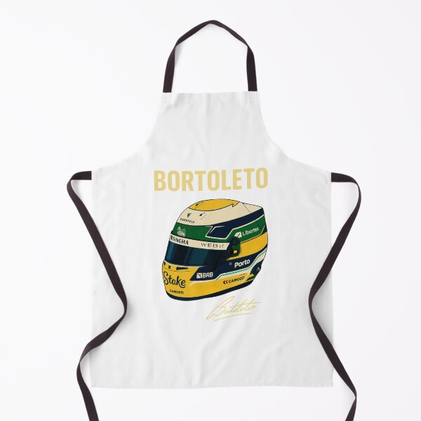 Item preview, Gabriel Bortoleto Helmet Illustration | Formula 1 Brazil Motorsport Art designed and sold by CRacing Motorsport Club.