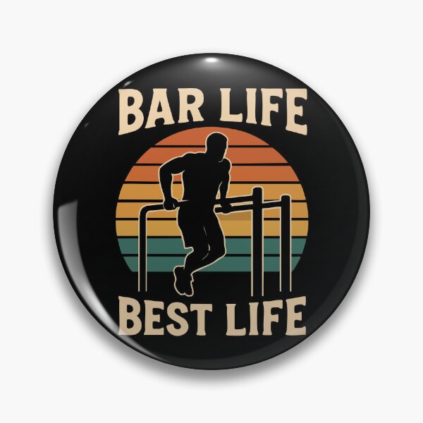 Item preview, Calisthenics Gym Training Bar Life Best Life designed and sold by LuminOrb.