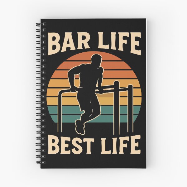 Item preview, Calisthenics Gym Training Bar Life Best Life designed and sold by LuminOrb.