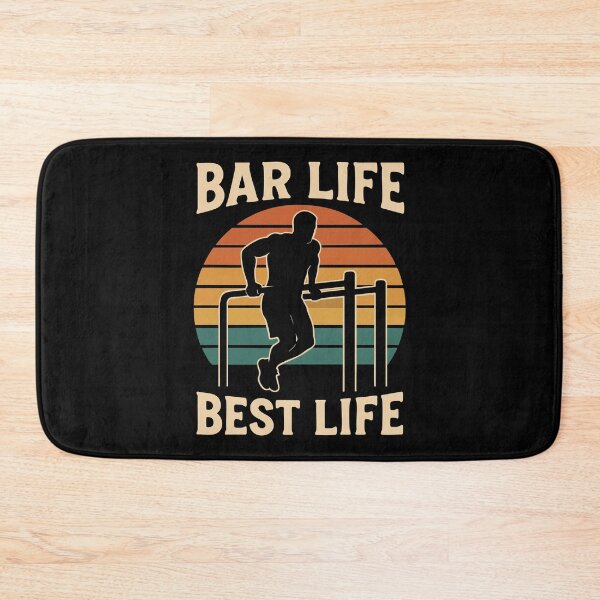 Item preview, Calisthenics Gym Training Bar Life Best Life designed and sold by LuminOrb.