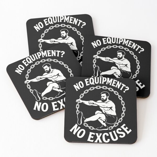 Item preview, No Equipment No Excuse Calisthenics Fitness Gym designed and sold by LuminOrb.